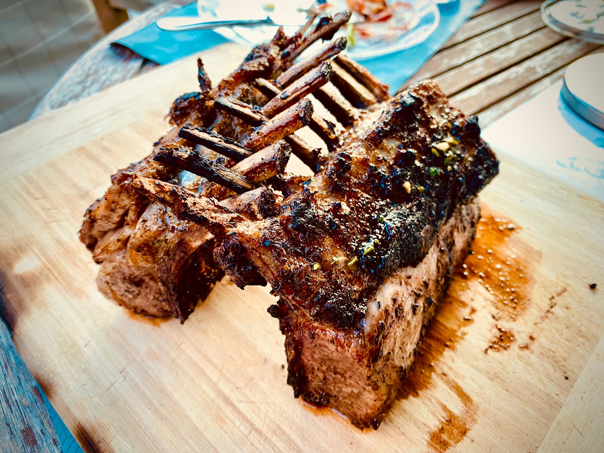 Lamb Rack Parties Meat & Grill Catering Services
